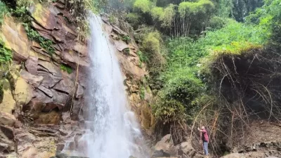 Eksplorasi Wisata Alam di Granada Waterfall Ciater.